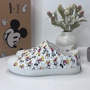 Disney Native Jefferson Mickey Mouse Print Shoes Men's 9 Women's 11 Tried On